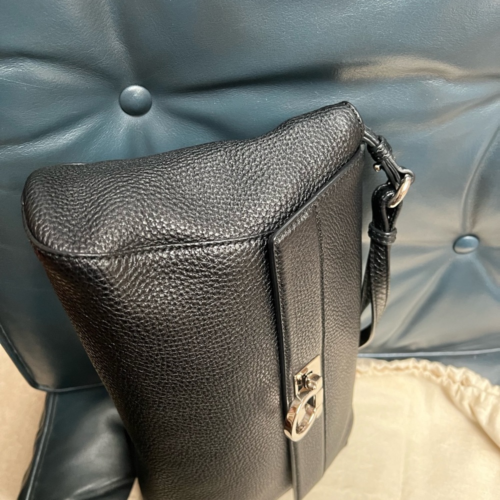 Authentic Salvatore Ferragamo Abbey leather Shoulder, crossbody or clutch bag - Picture 12 of 16